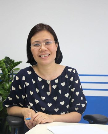 Bà Đào Nga - Giám đốc Tổ chức Hướng tới Minh bạch (TT) - Cơ quan đầu mối quốc gia của Minh bạch Quốc tế tại Việt Nam.